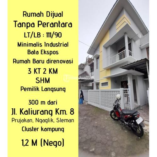 Djual Rumah Baru Renov Tanpa Perantara 300 m dari Jl. Kaliurang Km. 8 - Sleman