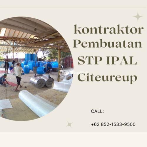 SUDAH ISO, CALL +62 852-1533-9500, Perusahaan Kontraktor STP IPAL Melayani Citeureup