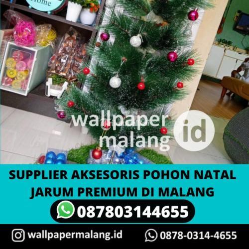 Supplier Aksesoris Pohon Natal Jarum Premium - Malang Kota
