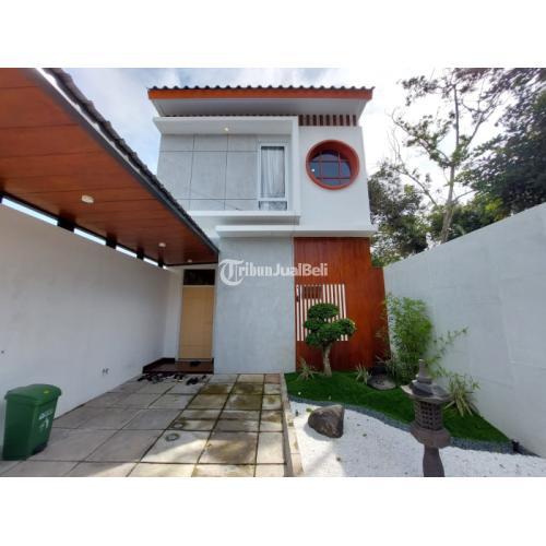 RUMAH CANTIK 2 LANTAI 200 METER DARI JALAN KABUPATEN