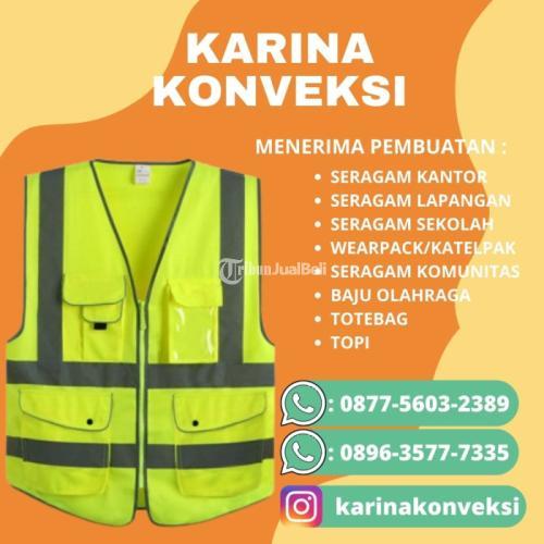 Konveksi Rompi Safety Proyek Lapangan di Kepulauan Yapen