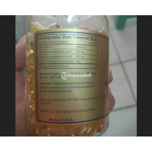 Minyak Ikan Alaska Fish Oil Omega 3 Dha And Epa Di Jakarta Pusat