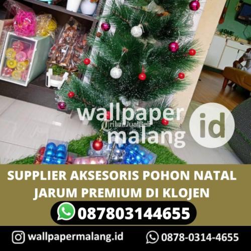 Supplier Aksesoris Pohon Natal Jarum Premium di Klojen - Malang