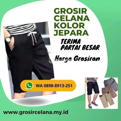Grosir Celana Kolor Chinos Pendek Partai Besar