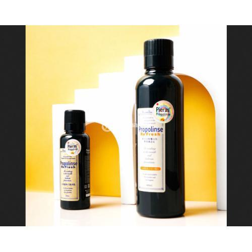 Pieras Propolinse Refresh 600mL Mouthwash for Smokers Obat Kumur Untuk Perokok