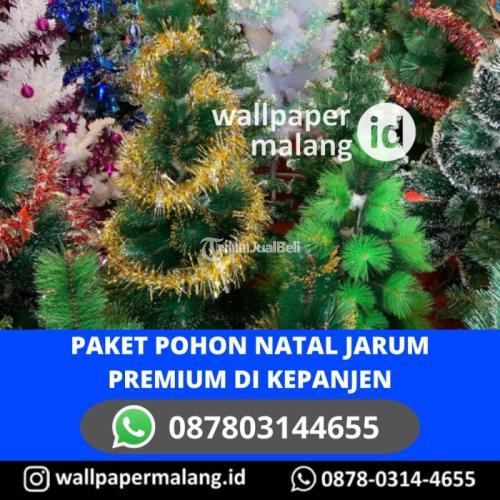PAKET POHON NATAL JARUM PREMIUM DI KEPANJEN