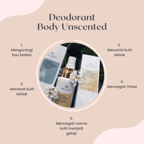 Deodorant Unscented Fabil Natural Hilangkan Bau Ketiak Kanak Kanak - Bogor