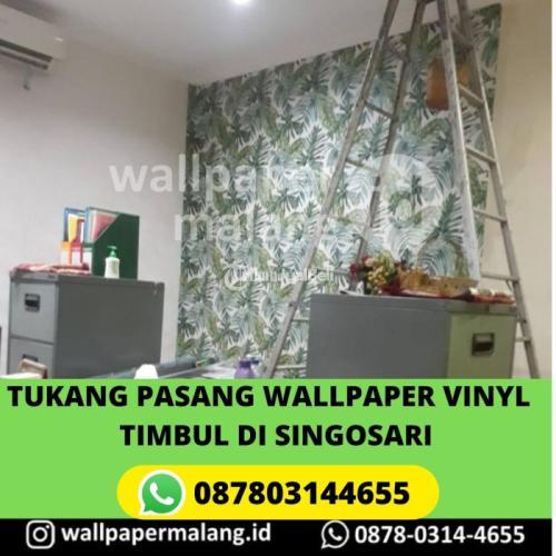 TUKANG PASANG WALLPAPER VINYL TIMBUL DI SINGOSARI