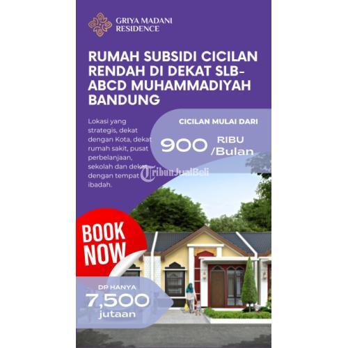 Rumah Subsidi Murah dengan Cicilan Rendah di Dekat SLB Nurul Majid Bandung