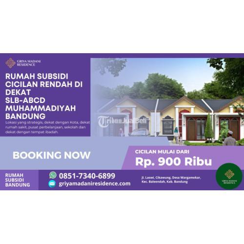 Rumah Subsidi Murah dengan Cicilan Rendah di Dekat SLB Nurul Majid Bandung
