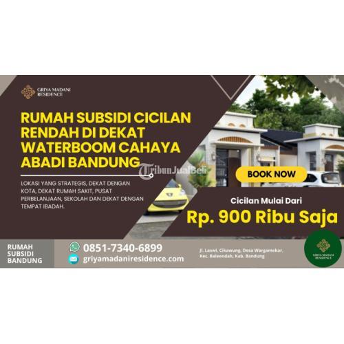 Rumah Subsidi Murah dengan Cicilan Rendah di Dekat Waterboom Cahaya Abadi Bandung