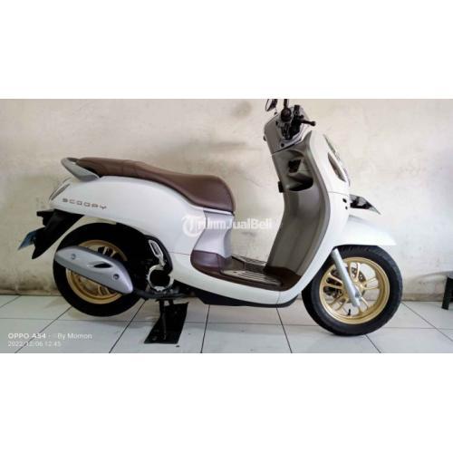 Motor Honda Scoopy Prestige 2021 Putih Bekas Surat Lengkap Terawat Di ...