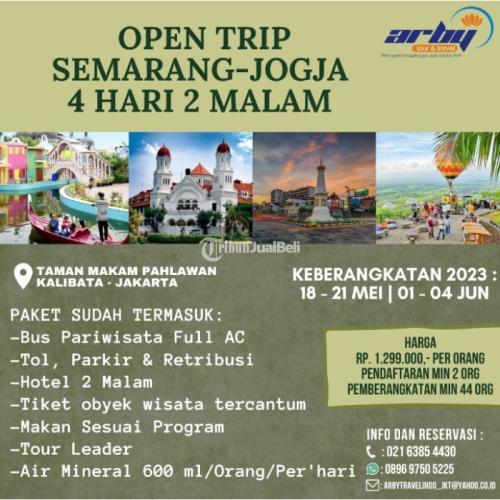 Open Trip Murah Semarang Jogja 4 Hari 2 Malam - Jakarta Pusat