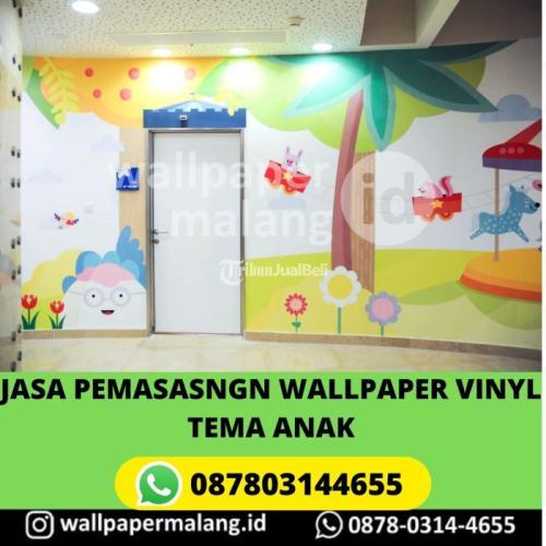 JASA PEMASANGAN WALLPAPER VINYL TEMA ANAK