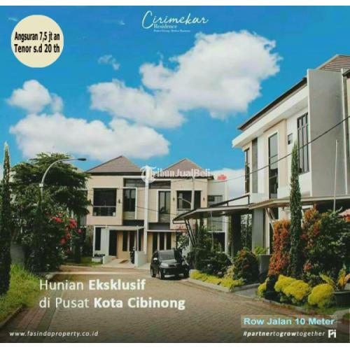 Hunian Exclusive Perumahan CIRIMEKAR Residence Cibinong - Bogor
