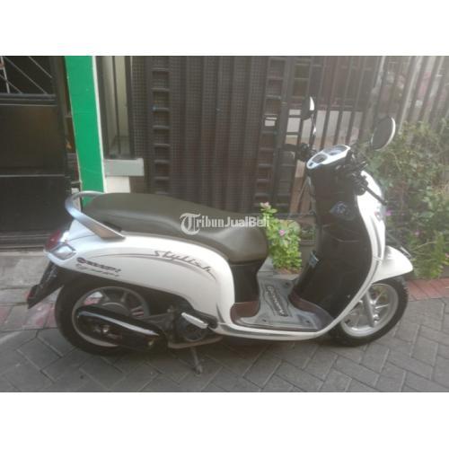 Motor Honda Scoopy Tahun 2020 Bekas Siap Pakai Warna Putih Surat