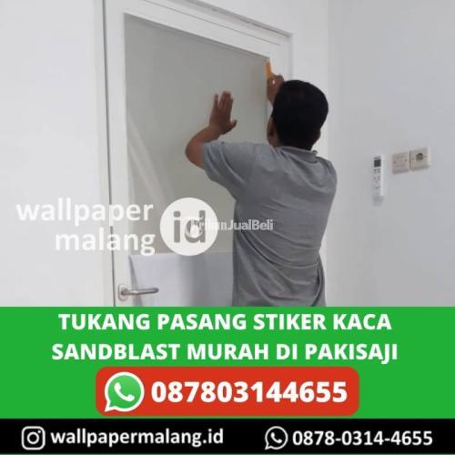 Tukang Pasang Stiker Kaca Sandblast Murah di Pakisaji - Malang
