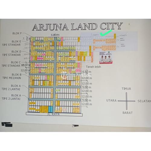 Dijual Rumah Murah Lantai Perumahan Arjuna Land City Di Bandung