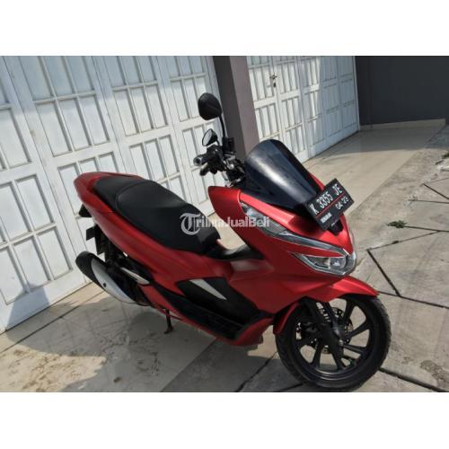 Motor Honda Pcx Abs Tahun Bekas Warna Merah Siap Pakai Harga Nego