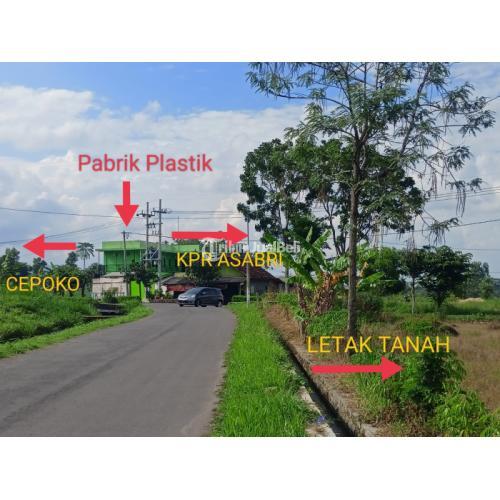 Dijual Tanah Murah Magetan Luas 432 m2 SHM Akses MobiL Simpangan - Magetan
