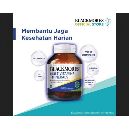 Blackmores Multivitamins + Minerals 1 Tablet Sehari Isi 30 Tablet (Membantu Memelihara Kesehatan) BPOM Halal