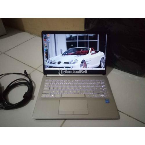 Laptop HP 14S CF1046TU RAM 4GB Bekas Fungsi Normal Windows 10 Pro - Jogja