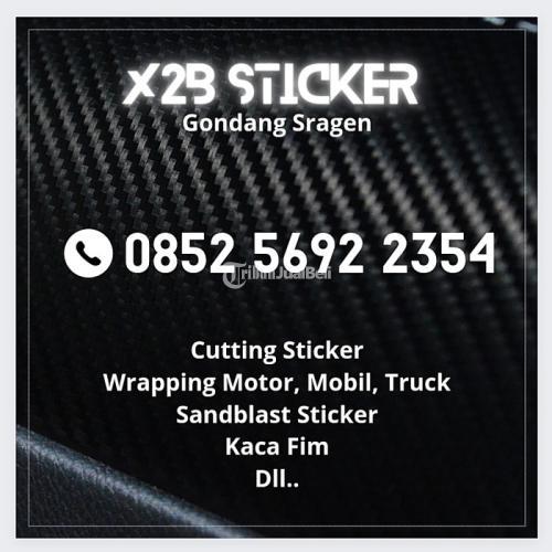 Cutting Sticker Sragen, Bikin Stiker - Sragen