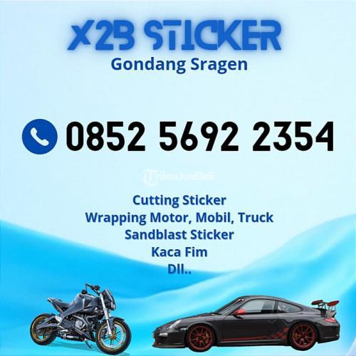 Cutting Sticker Sragen, Bikin Stiker - Sragen