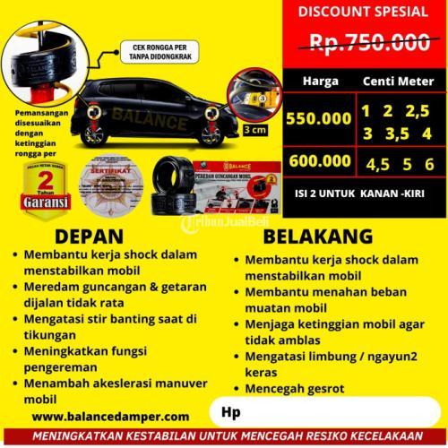 Mobil Jadi Semakin Nyaman Anti Amblas dengan Balance Sport Damper - Jambi