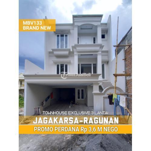 Townhouse Exclusive 3 Lantai Di Pinggir Jalan Utama Area Premium Jagakarsa - Jakarta Selatan