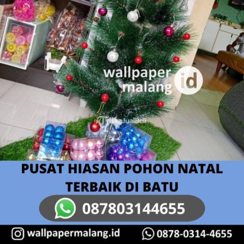 PUSAT HIASAN POHON NATAL TERBAIK DI BATU