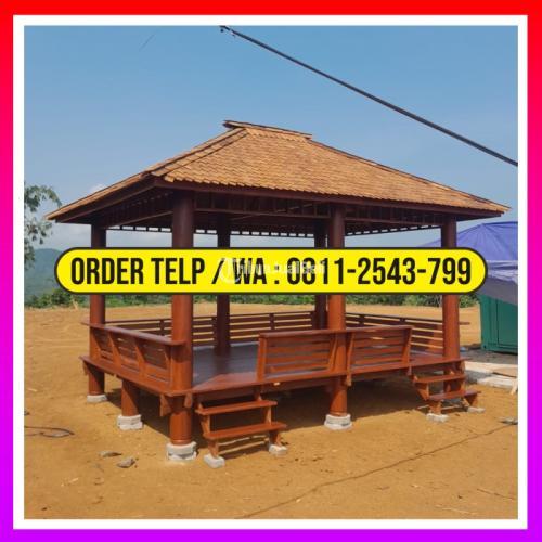 Gazebo Kayu 2x3 Meter Kulon Progo