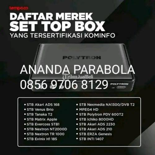 Penyedia layanan pasang antena tv digital dan Setopbox area Bojongmangu