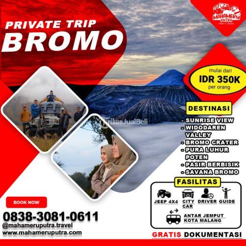 Private Trip Asyik ke Gunung Bromo Sudah Include Penjemputan dan Fotografer