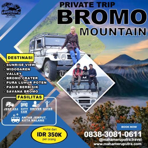 Private Trip Asyik ke Gunung Bromo Sudah Include Penjemputan dan Fotografer