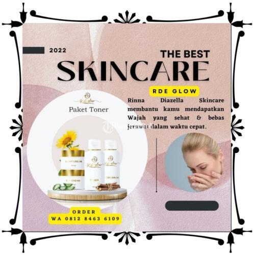 Paket Perawatan Kulit Muka Rinna Diazella Skin care Untuk Jerawat & Flek Hitam - Wonogiri