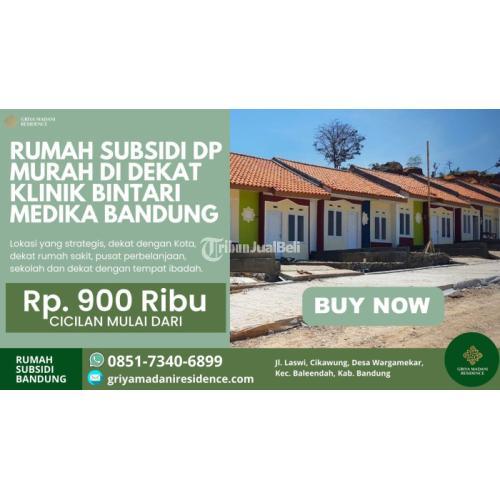 Rumah Subsidi Murah dengan DP Murah di Dekat Klinik Bintari Medika Bandung