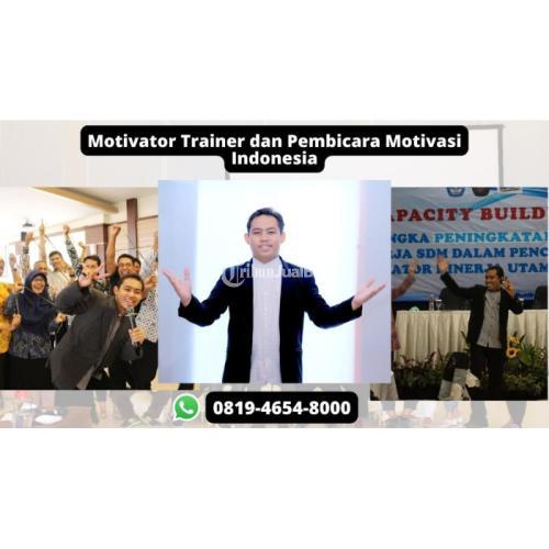 Jasa Motivator Sebagai Narasumber Diklat - Tanjung Pinang