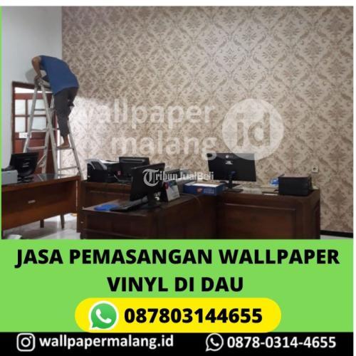 JASA PEMASANGAN WALLPAPER VINYL DAU