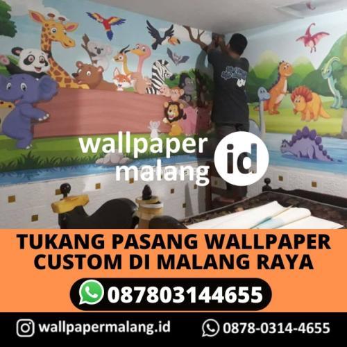 TUKANG PASANG WALLPAPER CUSTOM DI MALANG RAYA