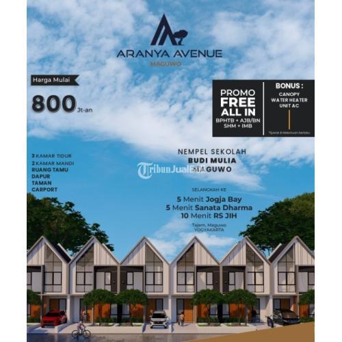 Rumah Cantik Nan Mewah 2 lantai dekat Stadion Maguwoharjo