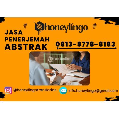 Jasa Penerjemah Abstrak Dan Pengertianya Honey Lingo Di Malang