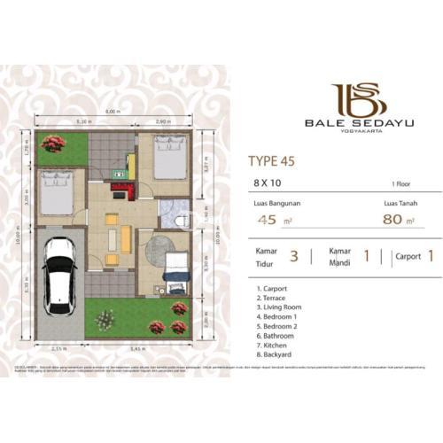 RUMAH ISTIMEWA 3 KAMAR DI SEDAYU