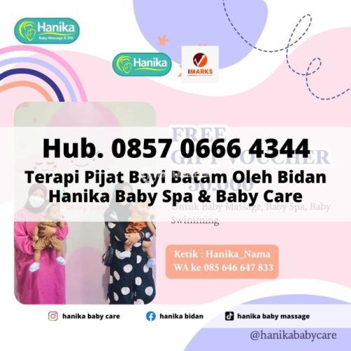 PIJAT BAYI BATAM, Hub. 0857 0666 4344, Terapi Pijat Bayi Batam Terdekat Batuk Pilek Hanika Baby Spa