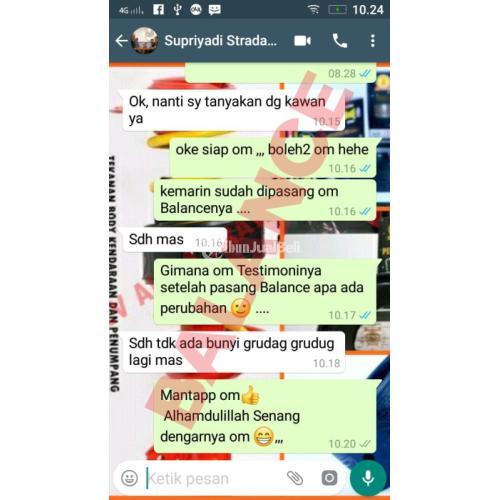 Gasruk, Limbung dan Ngayun2 di Mobil Teratasi dengan Pasang Balance - Jambi