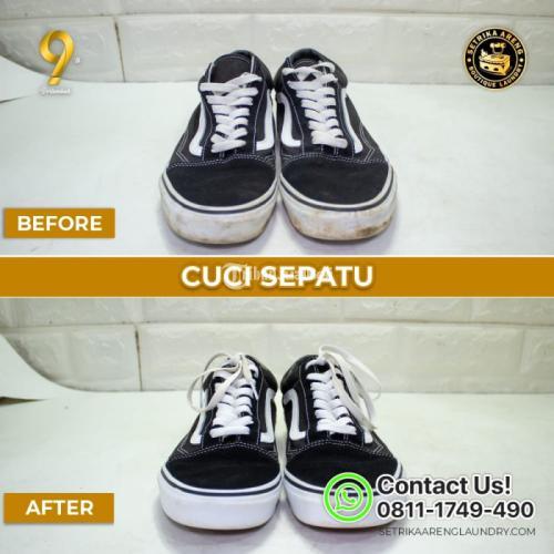 TERPERCAYA, Call 0811 1749 490, Cuci Sepatu Bahan Suede
