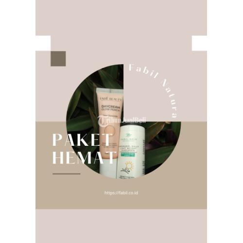 Fabil Natural Cream Wajah Untuk Flek Hitam, Day Cream Glow Peach - Bogor