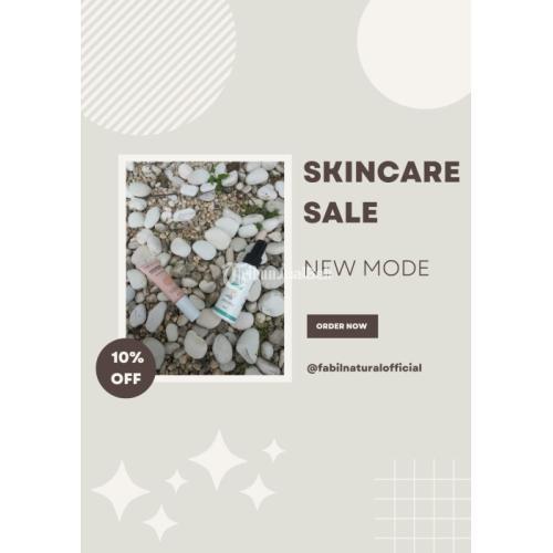 Fabil Natural Cream Wajah Untuk Flek Hitam, Day Cream Glow Peach - Bogor