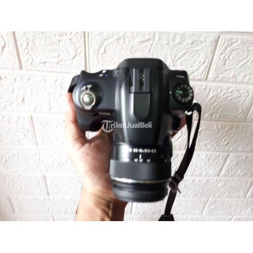 Kamera Sony A230 Lensa 18di55mm Bekas AF/MF Lancar Flash Terang Mulus