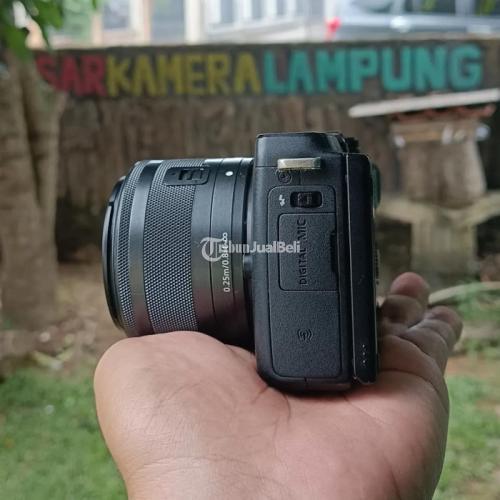 Kamera Mirrorless Canon M3 Fullset Hitam Bekas Normal Mulus Murah di Bandar Lampung Tribun